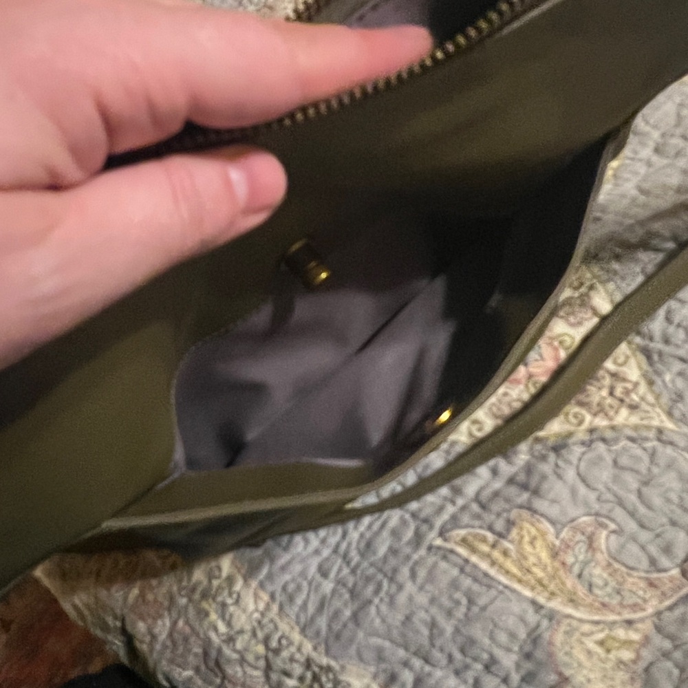 Fossil Olive Green Leather Talulla Shoulder Bag - Picture 7 of 15